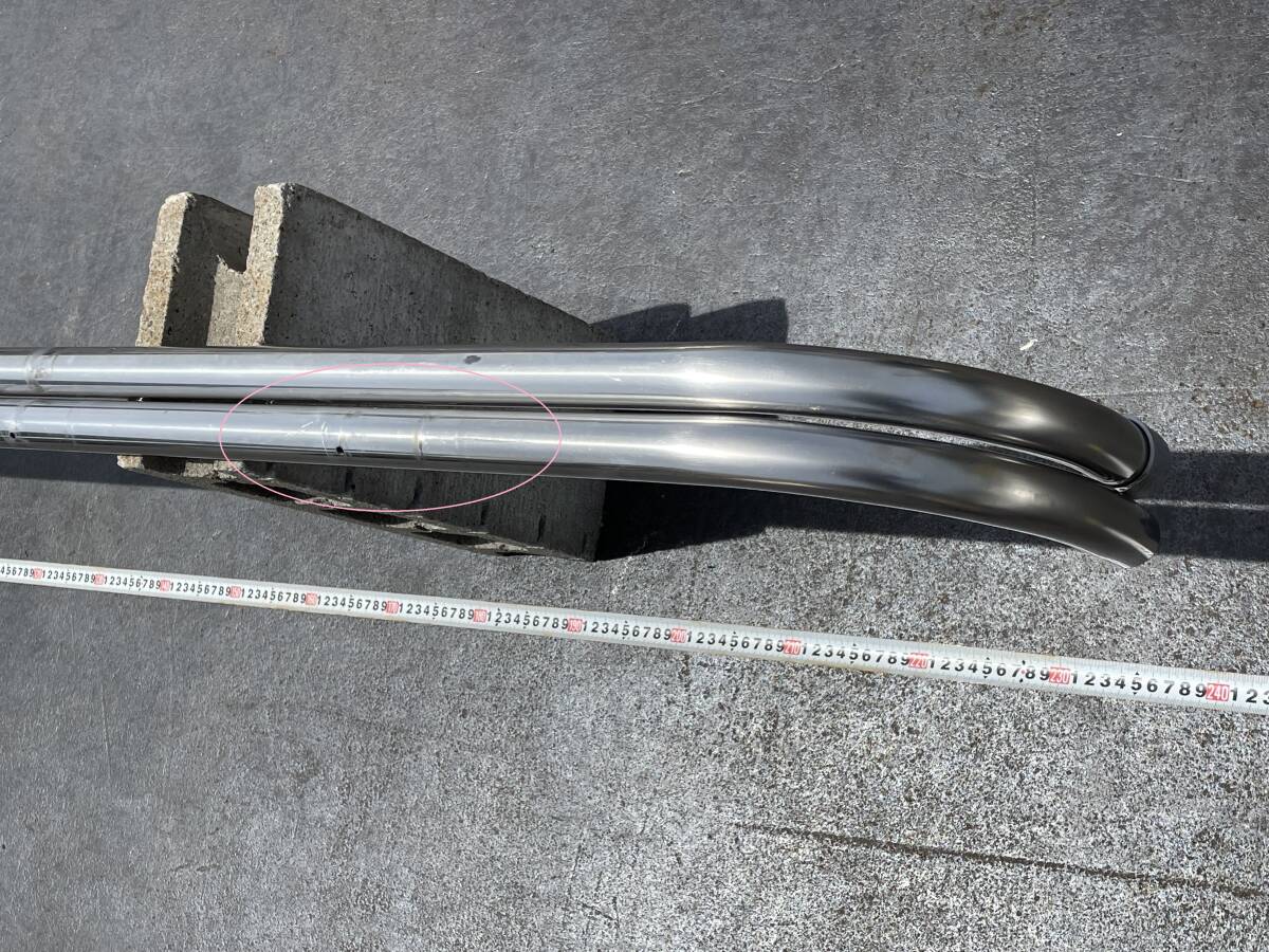  circle pipe *2430mm* 2 ps *Π number 34mm* made of stainless steel * side bumper for * side guard for * prompt decision *34.2C3