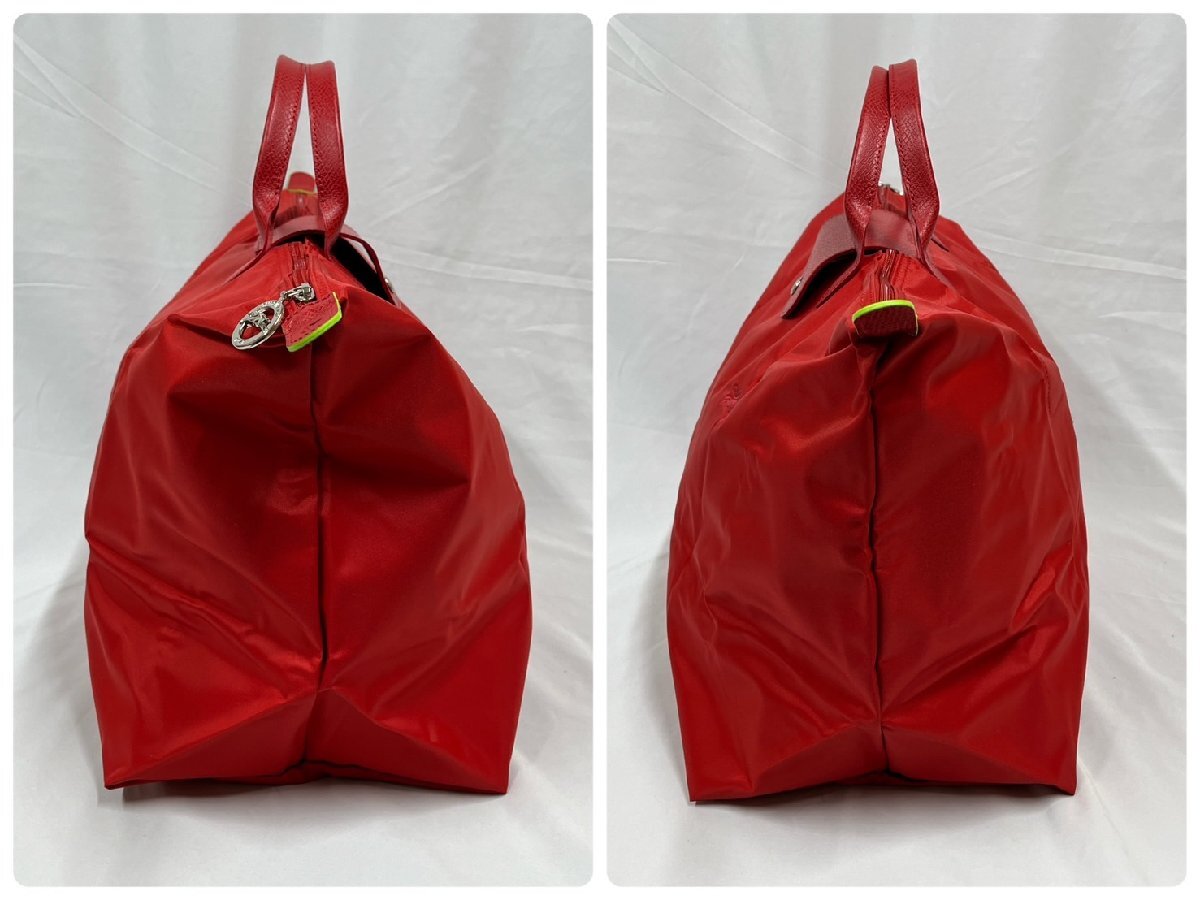 vV[ превосходный товар ] Long Champ Longchamprup задний -juM путешествие сумка помидор красный серия цвет путешествие для / большая сумка женский L1624919P83Vv