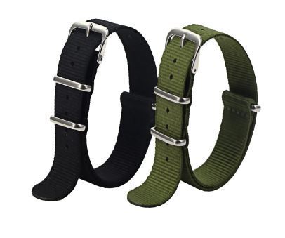  часы * наручные часы смарт-часы * нейлон ремень NATO модель * ширина 22mm* черный or Army зеленый * бесплатная доставка 