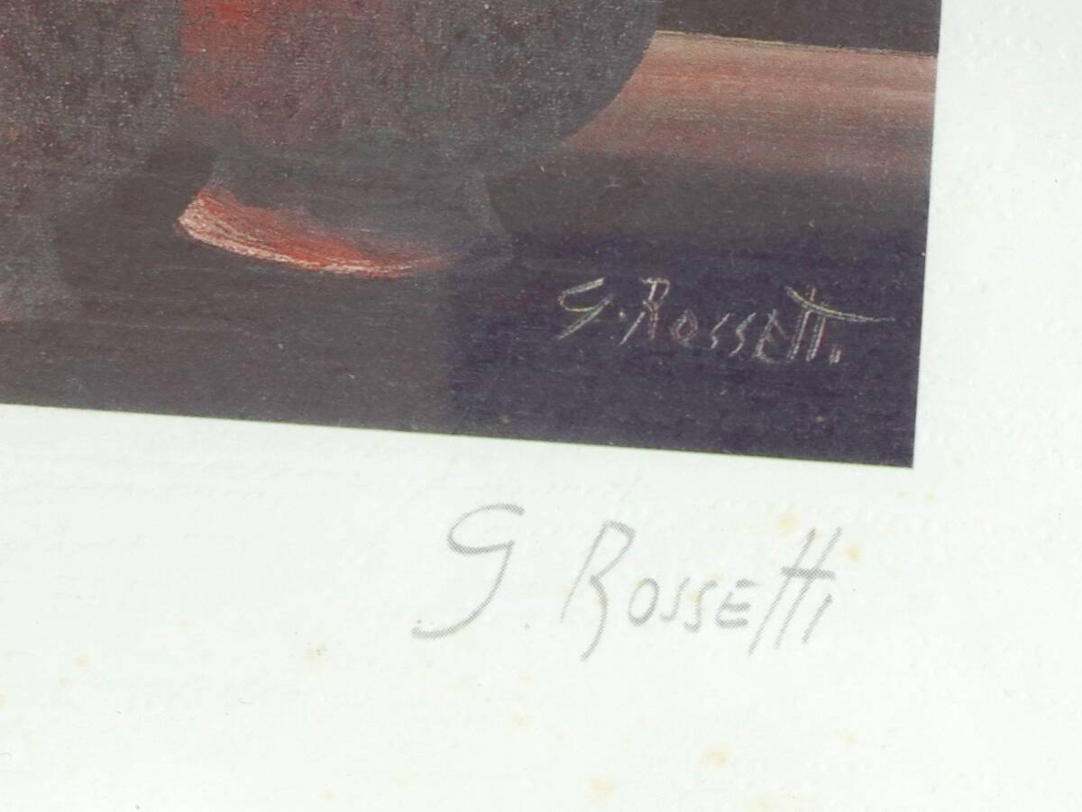 福祉バザー G.Rossetti/ロセッティ アートプリント 版画 NATURA MORTAの画像3