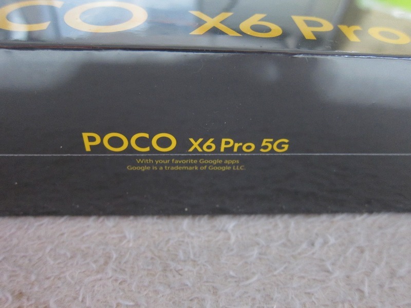 Xiaomi POCO X6 Pro 5G 12GB+512GB Black_画像2