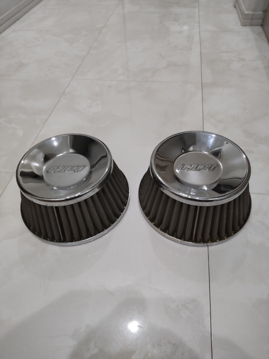  selling out! 2 piece set! HPI mega Max air cleaner stainless steel Z32 air flow small core 80 pie r32r33r34s13s14s15gt-r
