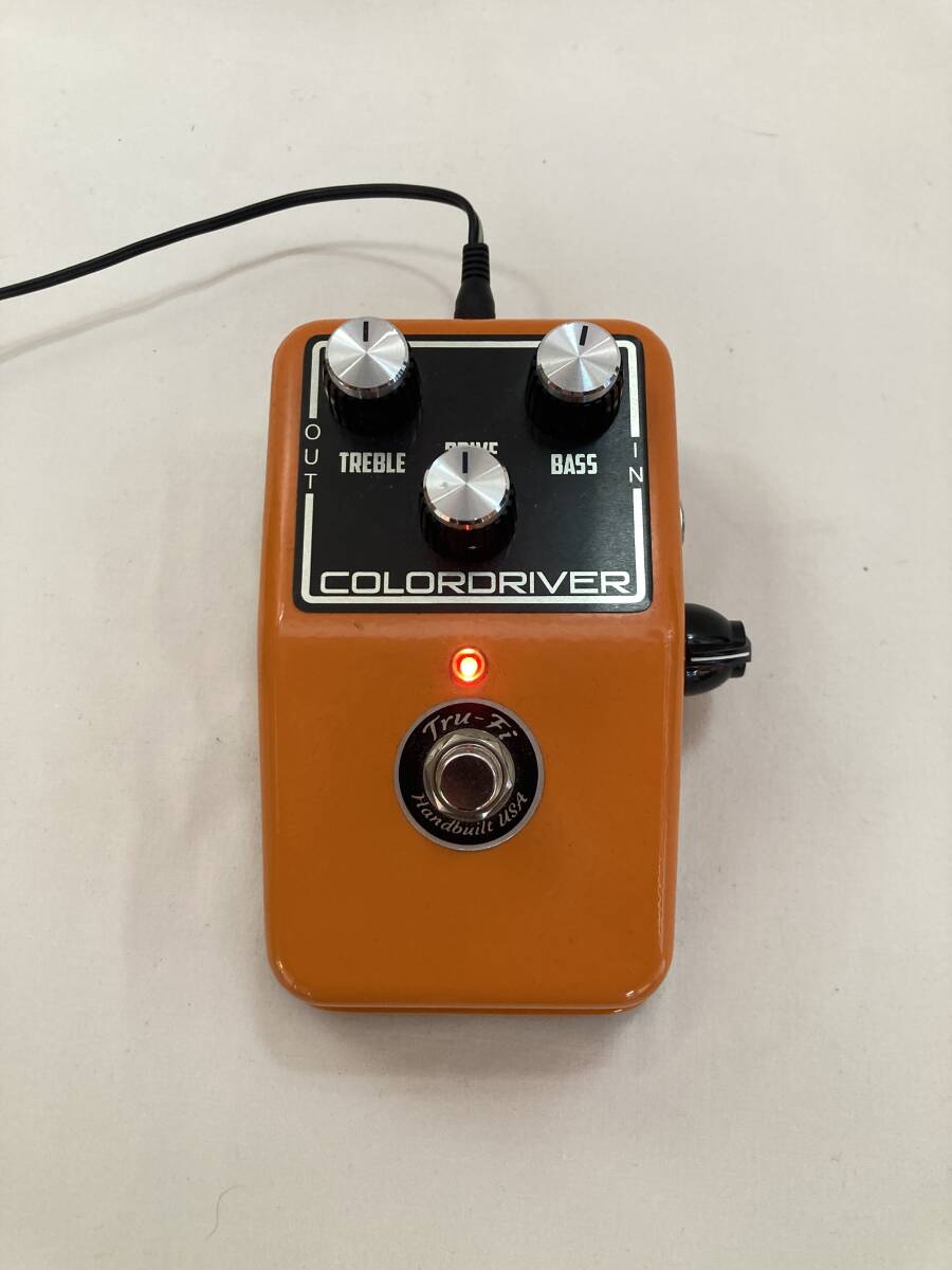 ● Tru-Fi Colordriver 9V Orange トゥルファイ オーバードライブ Colorsound Power Booster Overdriverの画像2