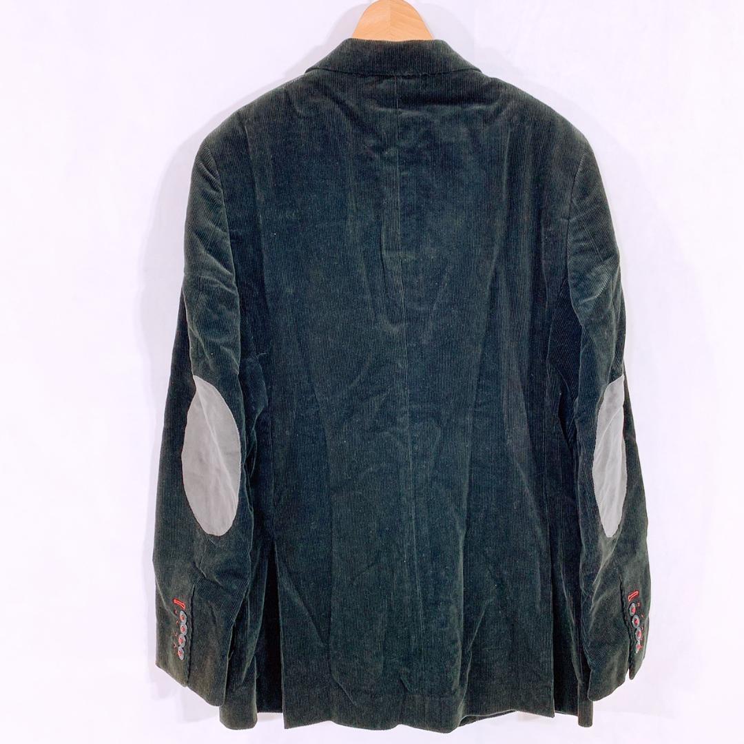 【12988】 DOUBLE STANDARＤ CLOTHING ダブルスタンダード クロージング テーラードジャケット コーデュロイ 厚手 メンズ 46 M_画像2