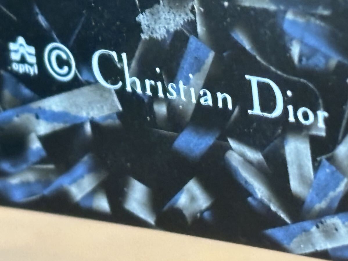 1000円〜 Christian Diorクリスチャン ディオール サングラス 2958A ブラック総柄 フルリム アイウェア_画像7