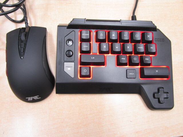 ♪通電確認のみ HORI TAC タクティカルアサルトコマンダー KEYPAD-TYPE K2 PS4 PS3_画像7