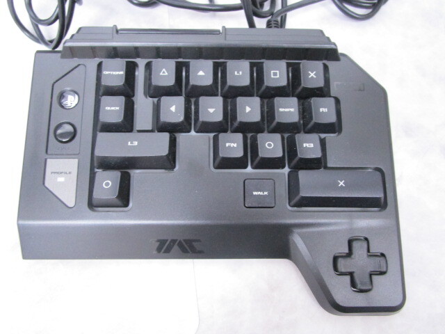 ♪通電確認のみ HORI TAC タクティカルアサルトコマンダー KEYPAD-TYPE K2 PS4 PS3の画像2