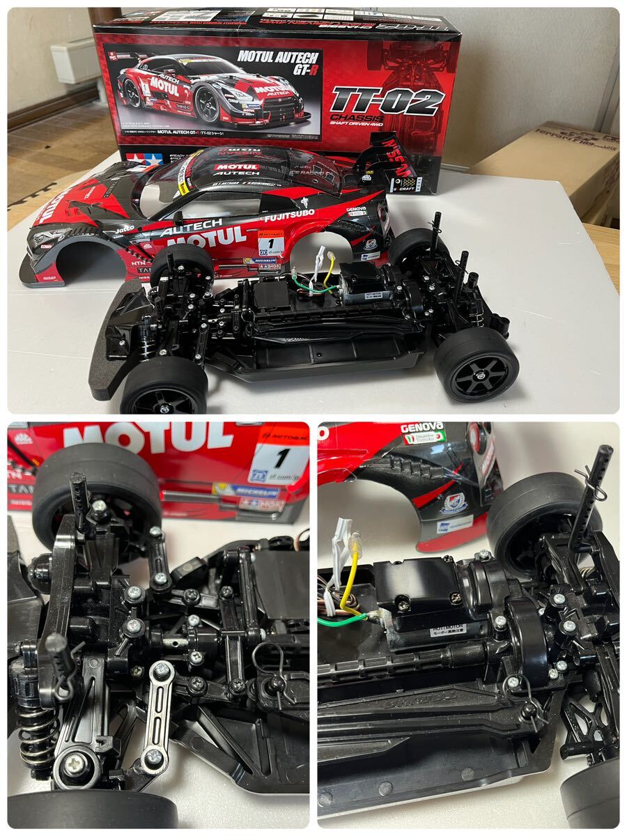 タミヤ　1/10 MOTUL AUTECH GT-R（TT-02）_画像2