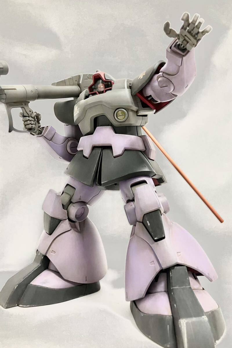 MG 1/100dom gun pra final product all painting painted Mobile Suit Gundam master grade lik gel gg