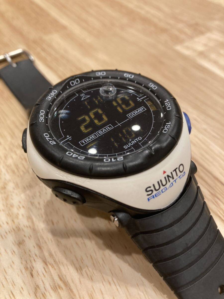 SUUNTO REGATTA ホワイト レガッタ ベクター VECTOR スント腕時計の画像6