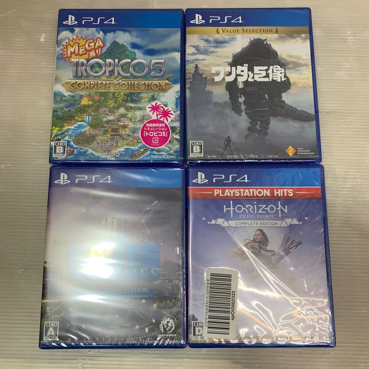 PS4ソフト 未開封品　まとめて_画像4