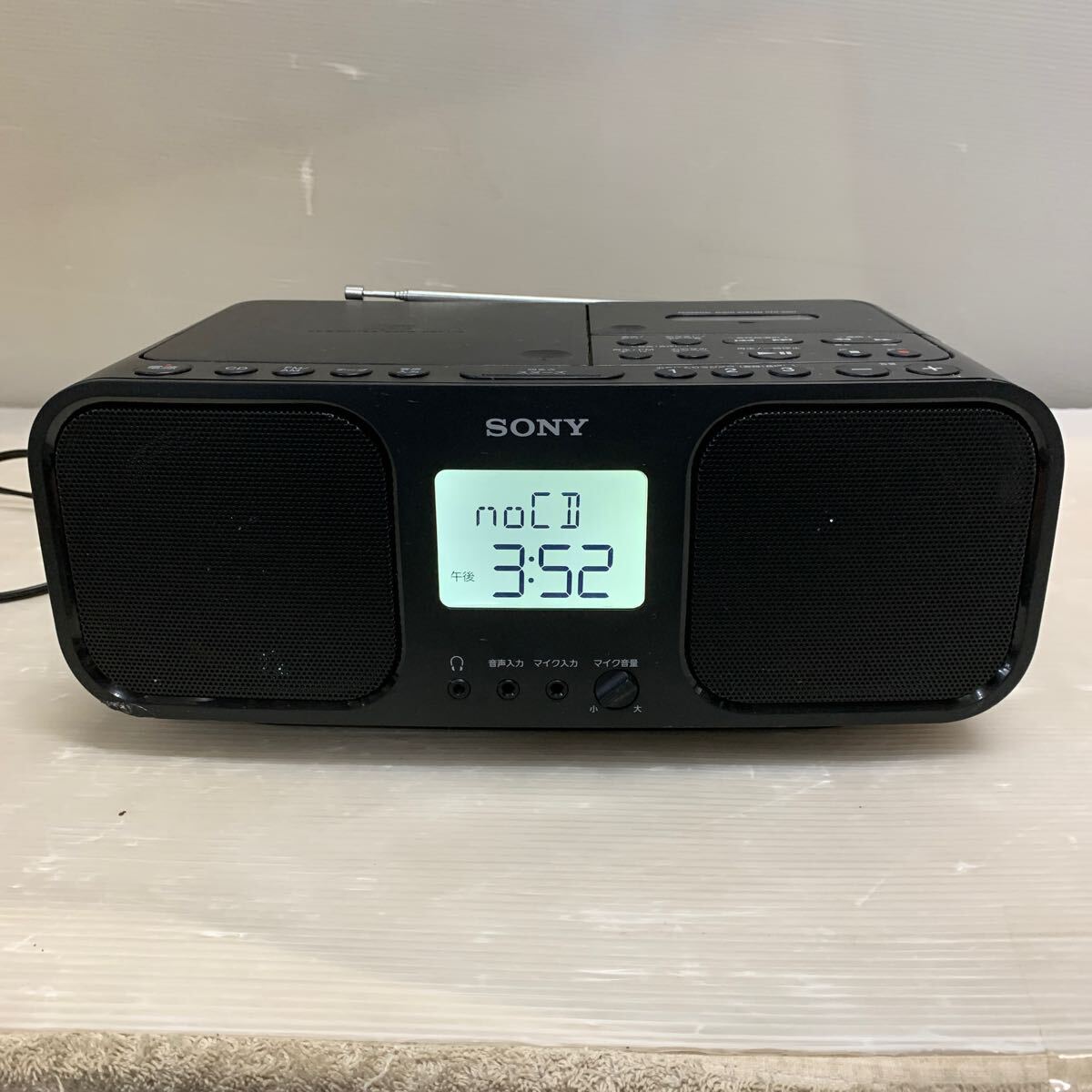 SONY personal audio system CFD-S401CD radio-cassette FM AM 2020 year made 