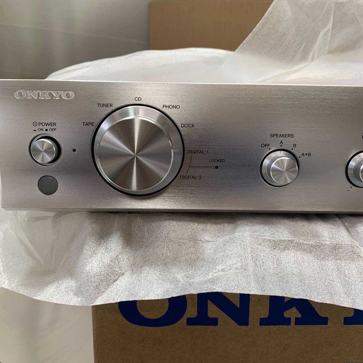 ONKYO Inte gray tedo amplifier A-5VL(S) unused goods 