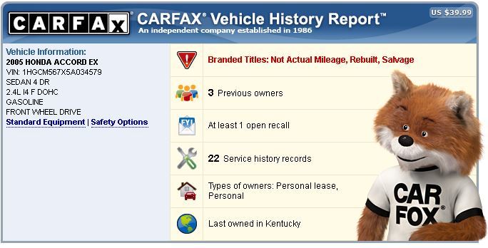 アメ車 CARFAX 代理購入　24時間以内にメール発送！_画像1