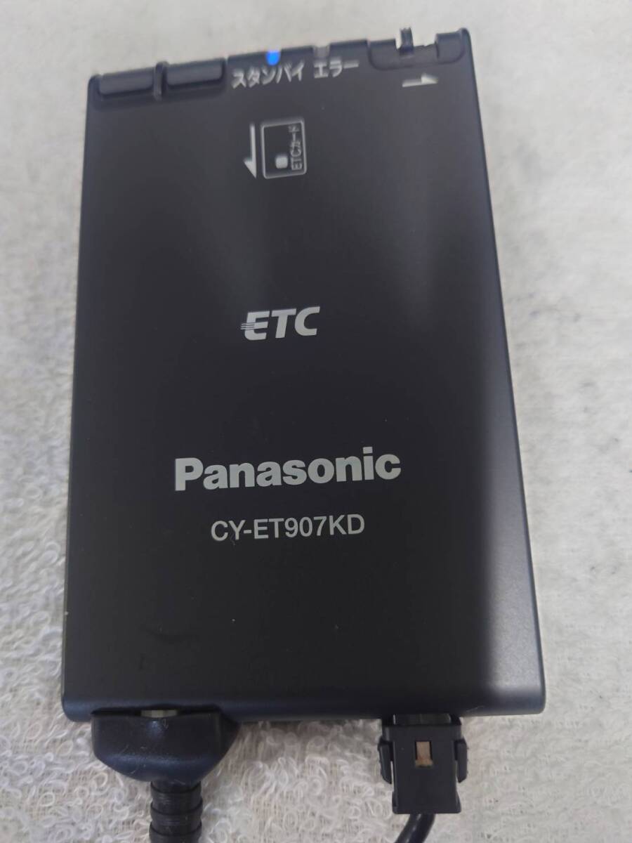 Panasonic　パナソニック　ETC　CY-ET907KD（普通自動車より取り外し）　E0309_画像5