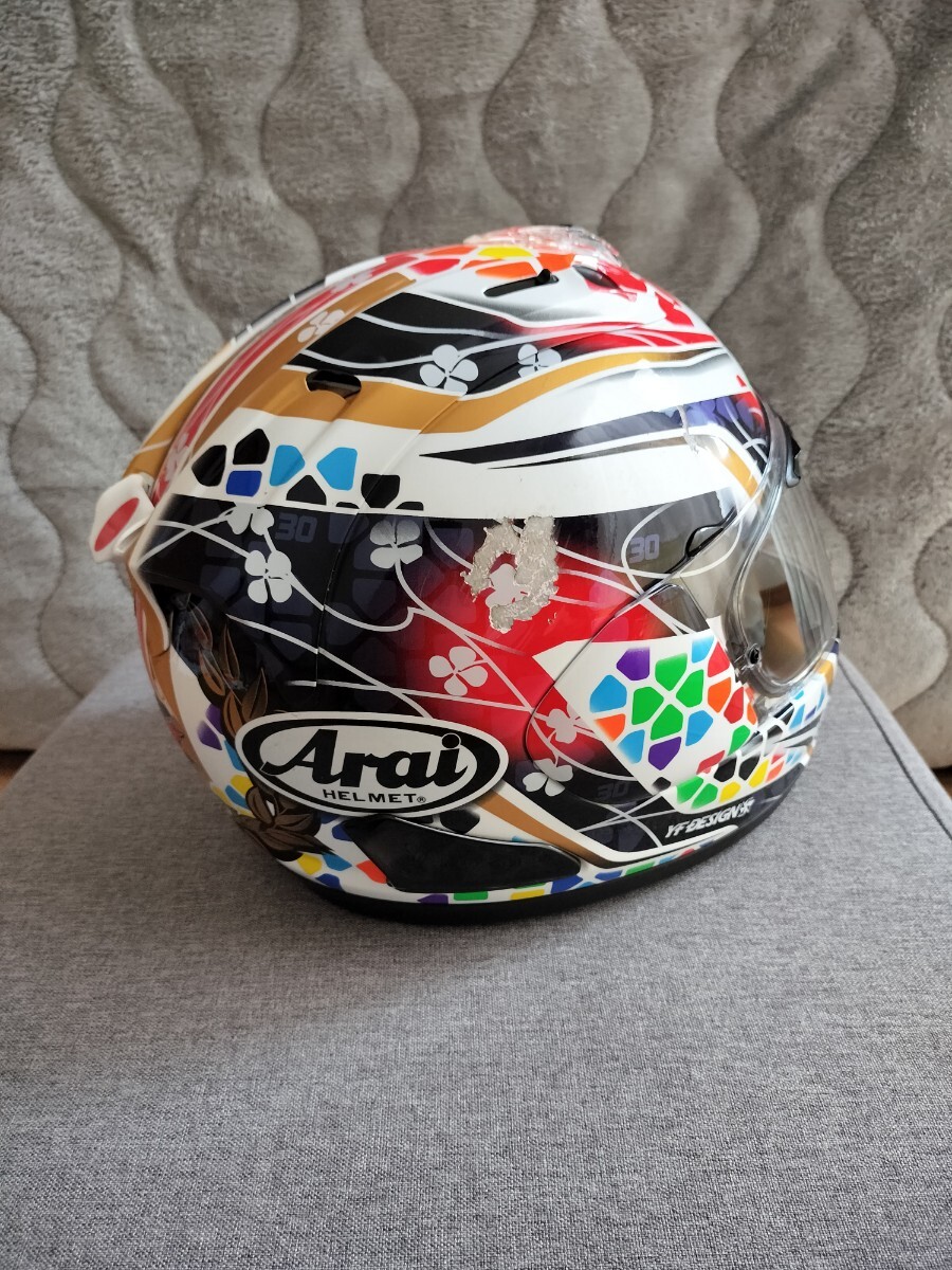  ARAI RX-7X NAKAGAMI full-face шлем Arai GP2 Junk 2023 год производства 