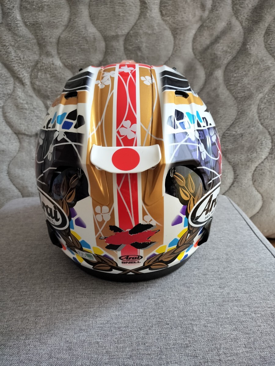  ARAI RX-7X NAKAGAMI full-face шлем Arai GP2 Junk 2023 год производства 