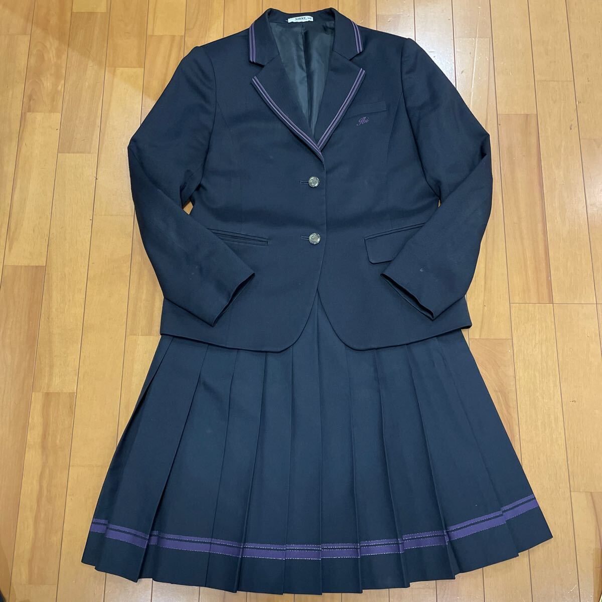 7 3 コスプレ衣装 冬 制服 上下セット ブレザー 冬スカート 夏スカート W75 揖斐_画像2