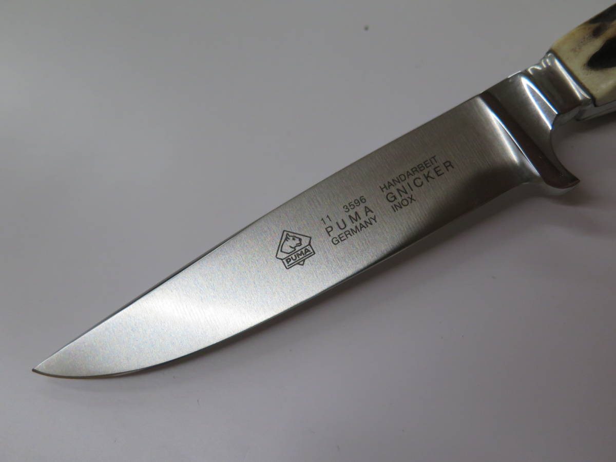 PUMA 11-3596 INOX プーマ ピューマ ジーニッカー シース ナイフ PUMA 11-3596 INOX プーマ ピューマ ジーニッカー シース ナイフ