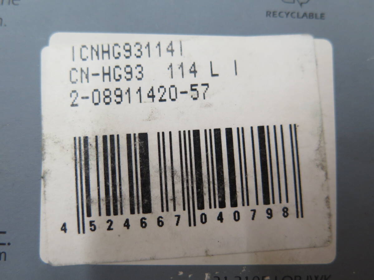 Ｎo.73　 неиспользуемый  хранение товара 　... номер  SHIMANO　 simano  CN-HG93　114LINKS 9 ступени  для  цепь  （9... , 9S）