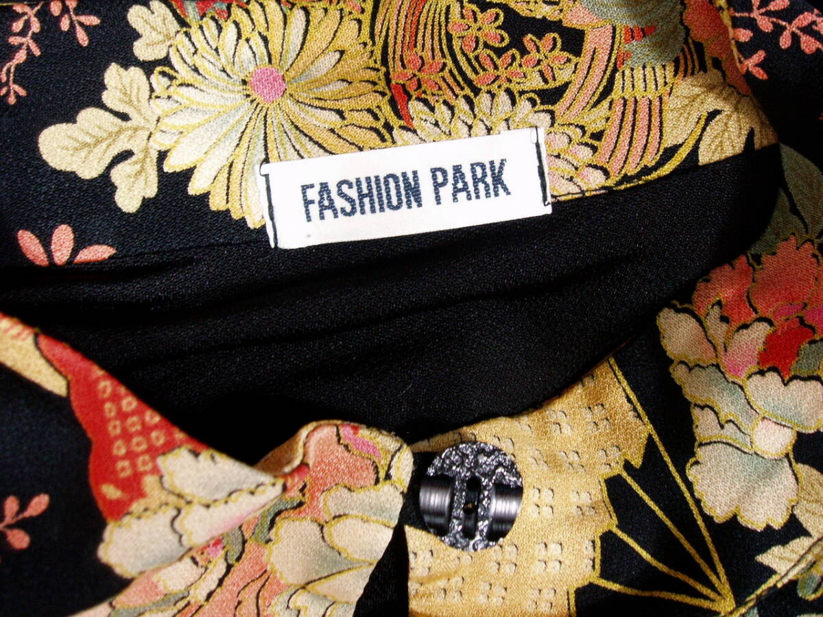 L46876【fashion park】和装 着物 リメイク ワンピースの画像2