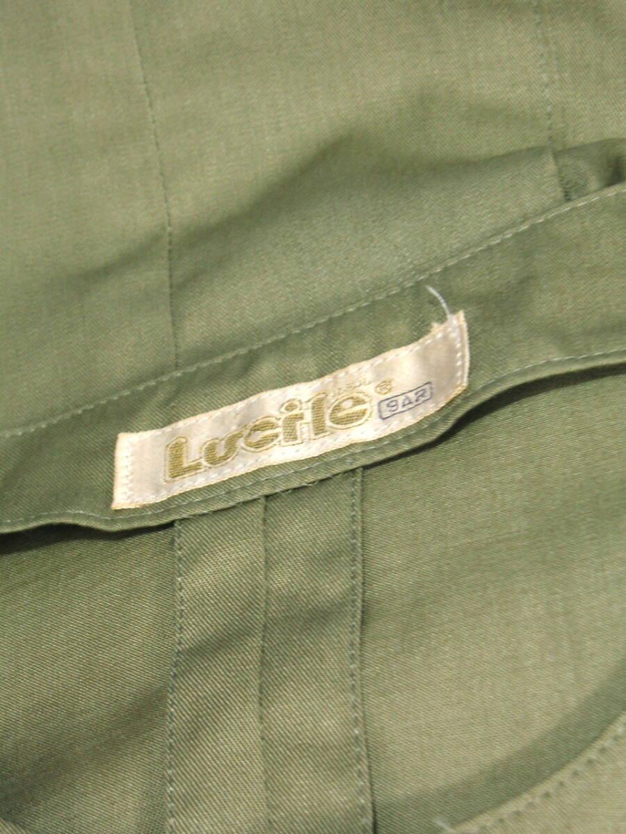 L46386【Lucfle】80-90's 肩パット バブリー スーツ 美品_画像9