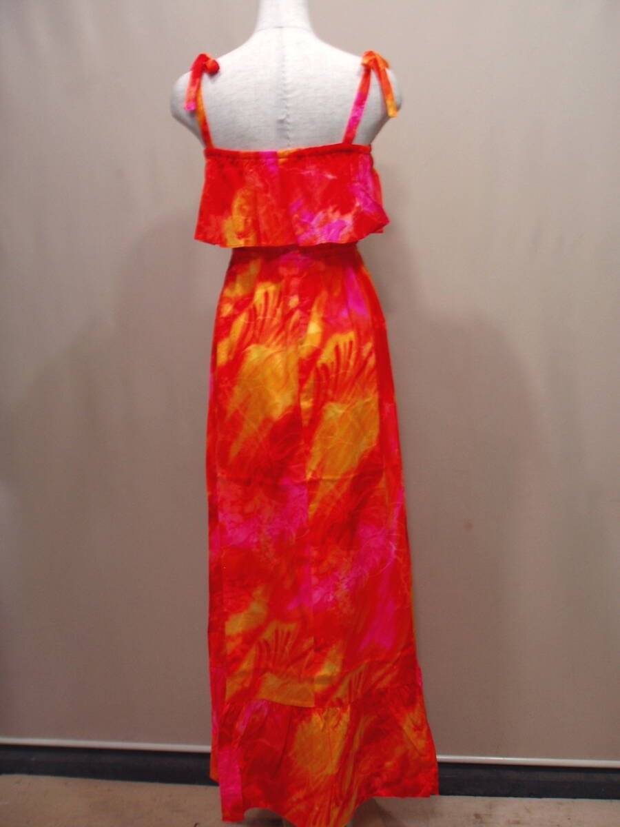 L46844【Sunmary fashion】ハワイ アロハ ムームー フラダンス ワンピースドレスの画像2