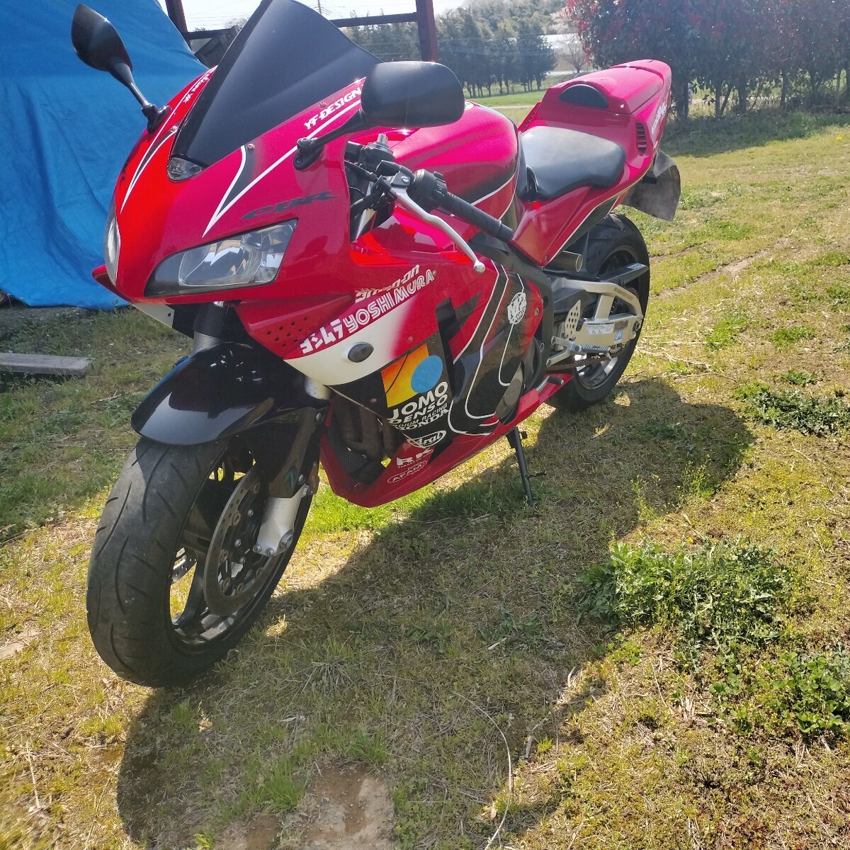 CBR600RR PC37 前期 車検2年付き 栃木県北より ヨシムラカラー カスタム多数 純正部品セット の画像6