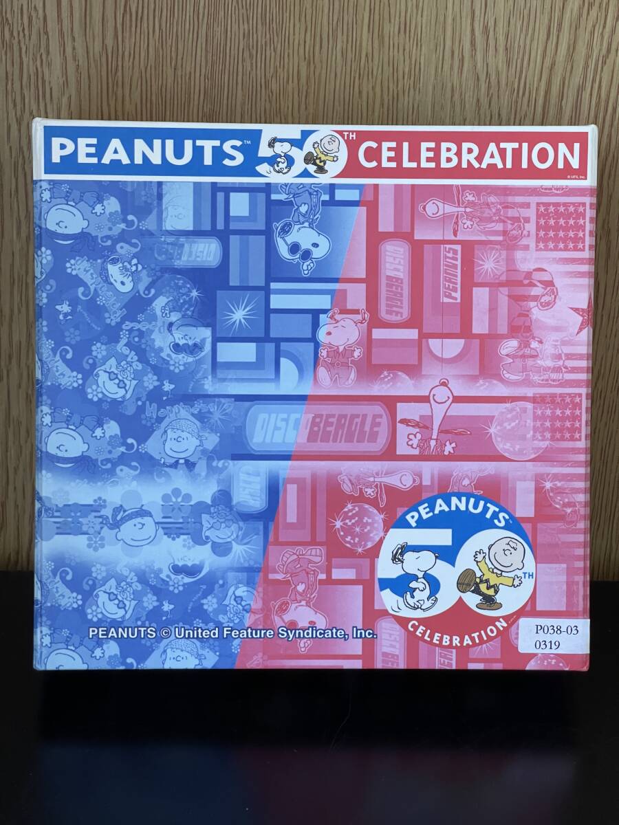 [SNOOPY* Snoopy *50 anniversary limitation * wristwatch ]( limitation 5000)PEANUTS*CELEBRATION 50 anniversary commemoration unused ( serial number entering )