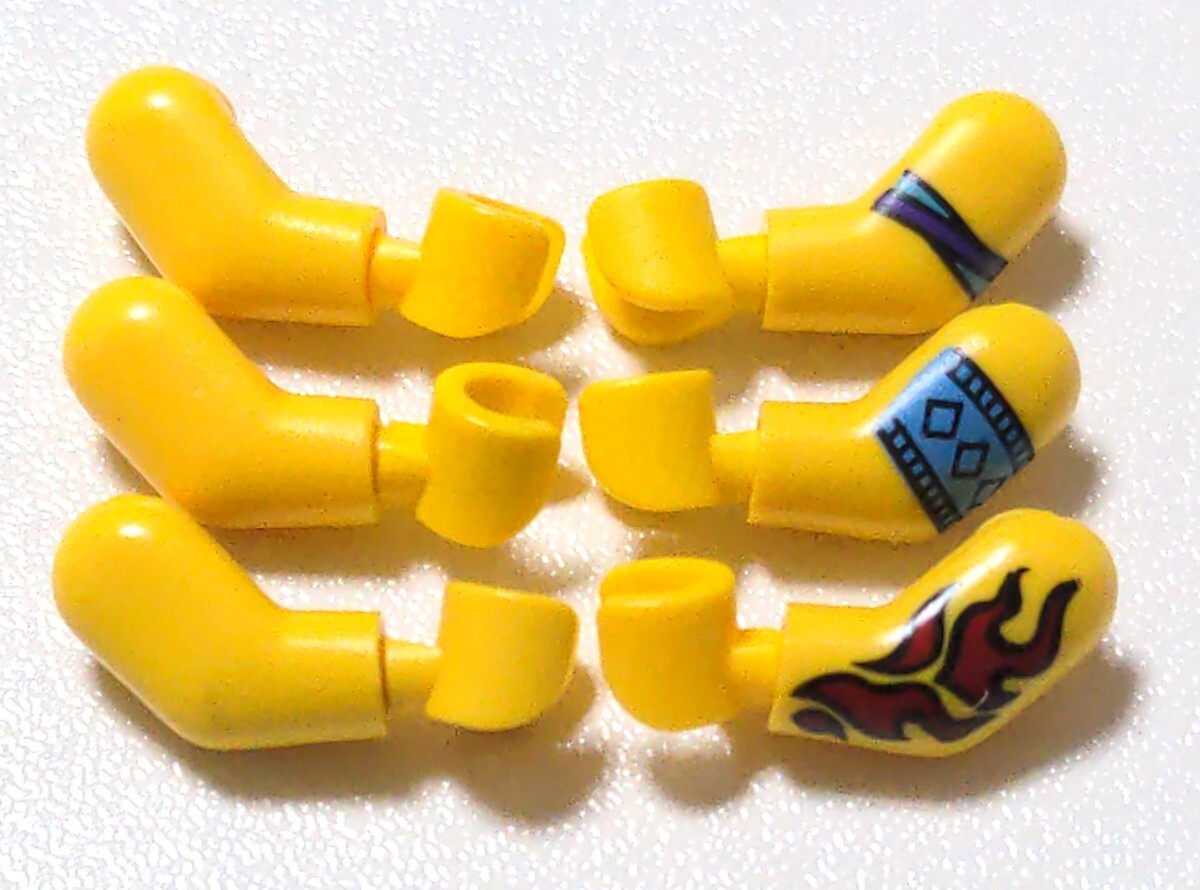 LEGO★正規品 プリント タトゥー 腕 アーム ミニフィグ ボディ 同梱可 レゴ シティ 街の人 男 女 子供 スーパーヒーローズ スターウォーズの画像1