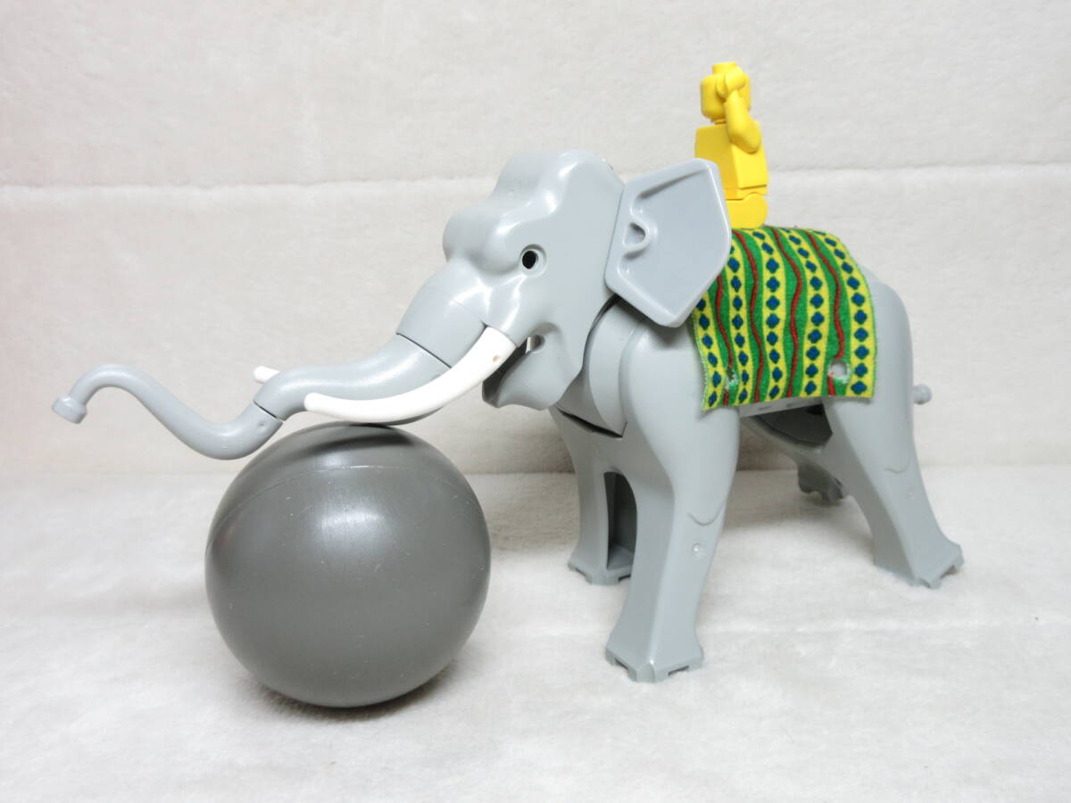 LEGO★正規品 大きな ゾウ ジャンボフィグ ミニフィグ 同梱可能 レゴ 世界の冒険シリーズ 像 アニマル 動物園 サーカス アドベンチャーの画像2