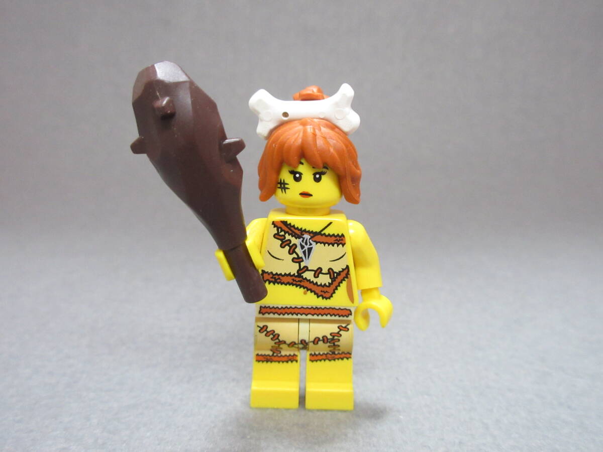 LEGO★15 正規品 原始ガール ミニフィグシリーズ5 同梱可能 レゴ minifigures series ミニフィギュア シリーズ 洞窟の女の画像1