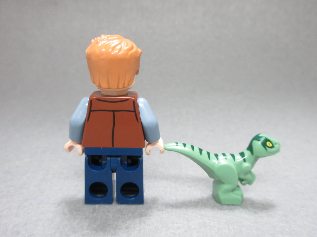LEGO★63 正規品 オーウェン ミニフィグ ジュラシックワールド シリーズ 同梱可 レゴ minifigures series ミニフィギュア 恐竜 ダイナソー_画像2
