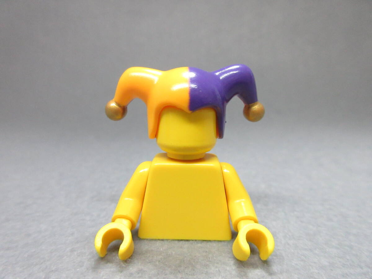 LEGO★294 正規品 ピエロ 帽子 同梱可能 レゴ シティ タウン 男 女 子供 女の子 男の子 ヘアー カツラ 被り物 髪 帽子 ミニフィグシリーズの画像1