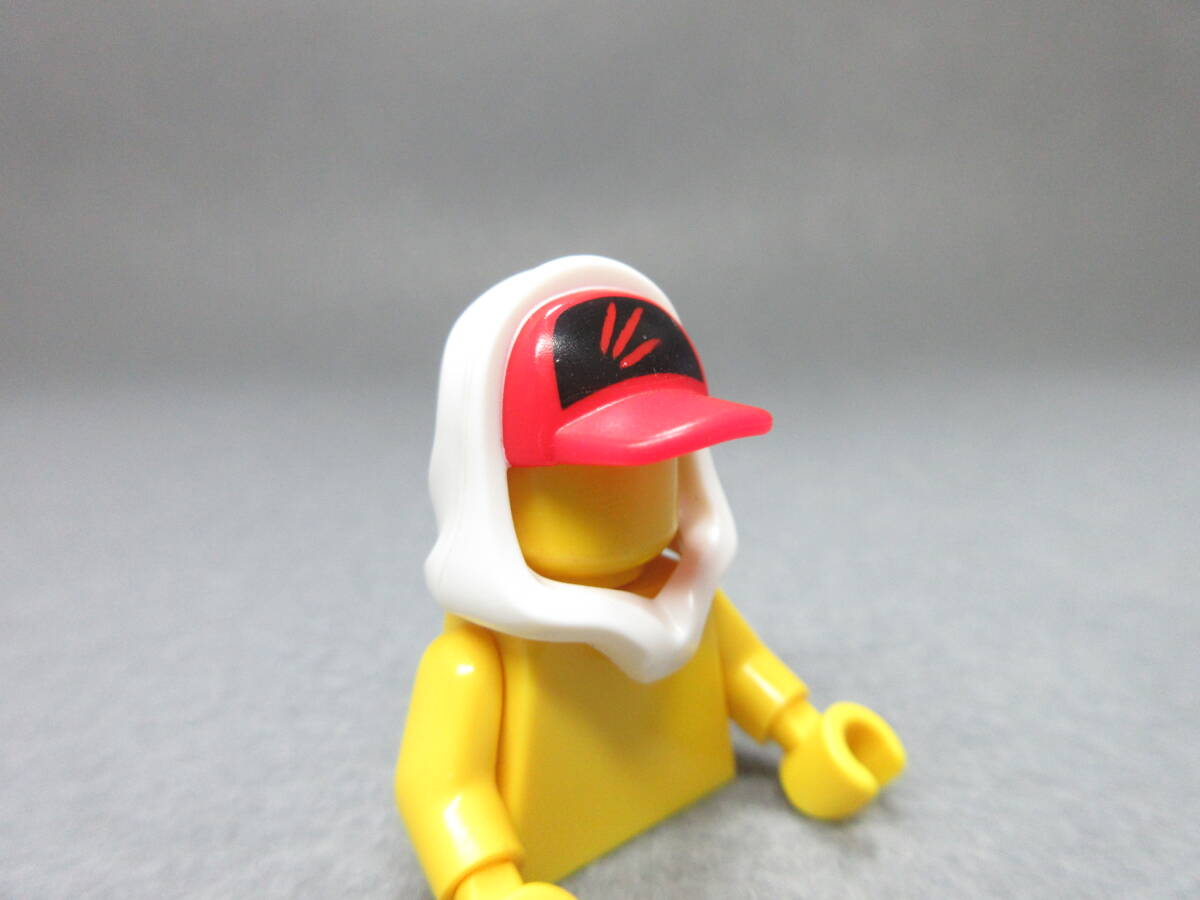 LEGO★325 正規品 フード付き キャップ 同梱可能 レゴ シティ タウン 男 女 子供 女の子 男の子 ヘアー カツラ 被り物 髪 帽子 