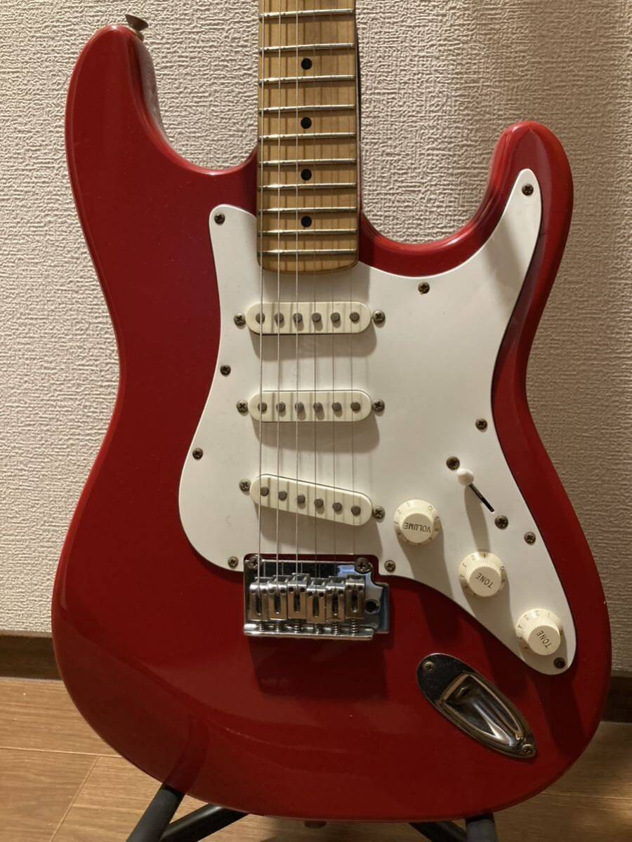 レア！Epiphone エピフォン S-310 ストラト タイプ バナナ エクスプローラー ヘッド 赤 レッド マッチングヘッド90s_画像3