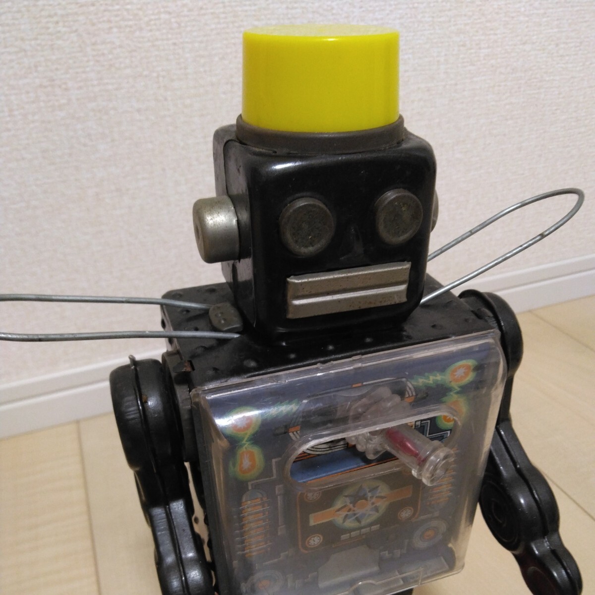  Showa Retro жестяная пластина робот Vintage 
