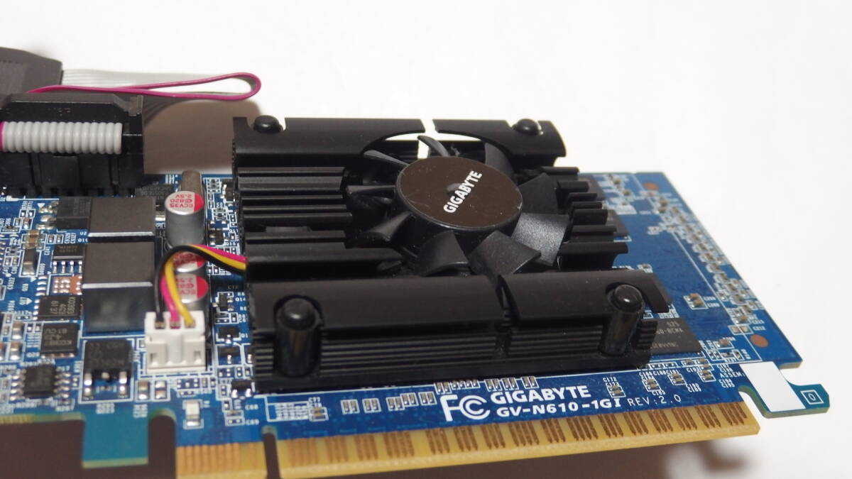 GIGABYTE GeForce GT 610 1GB 搭載 PCI-Ex16接続 ビデオカード GV-N610-1GI ジャンク品の画像3