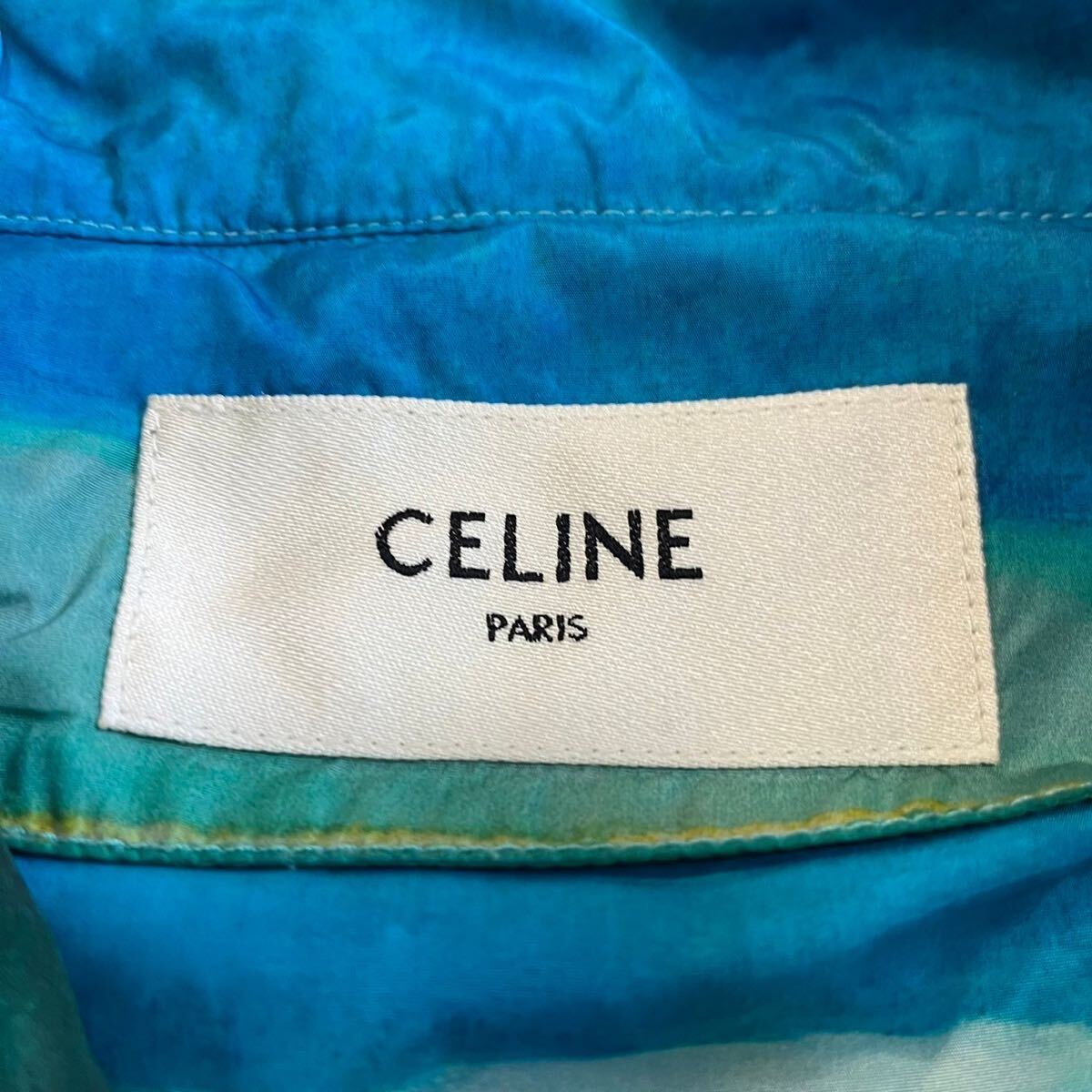  ultimate beautiful goods Celine [ rare model ] CELINE 21SS nylon jacket blouson ano rack present Eddie period Thai son Leader men's size M