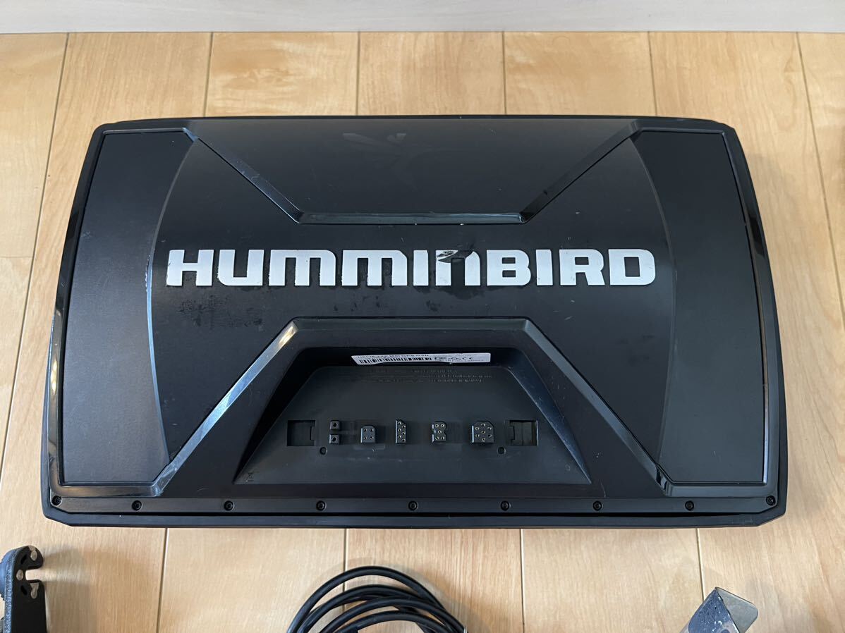 中古 動作確認済み ハミンバード humminbird ヘリックス helix 12 G3 振動子 電源ケーブル カバー 架台 付属の画像8