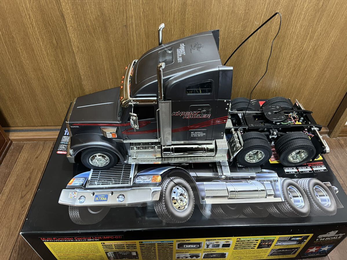 TAMIYA タミヤ　トレーラーヘッド　ナイトハウラー　フルオペレーションセット。