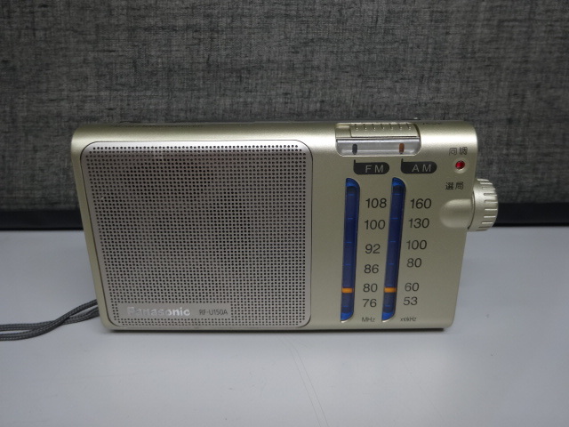 (164) Panasonic FM/AMコンパクトラジオ パナソニック RF-U150A_画像1