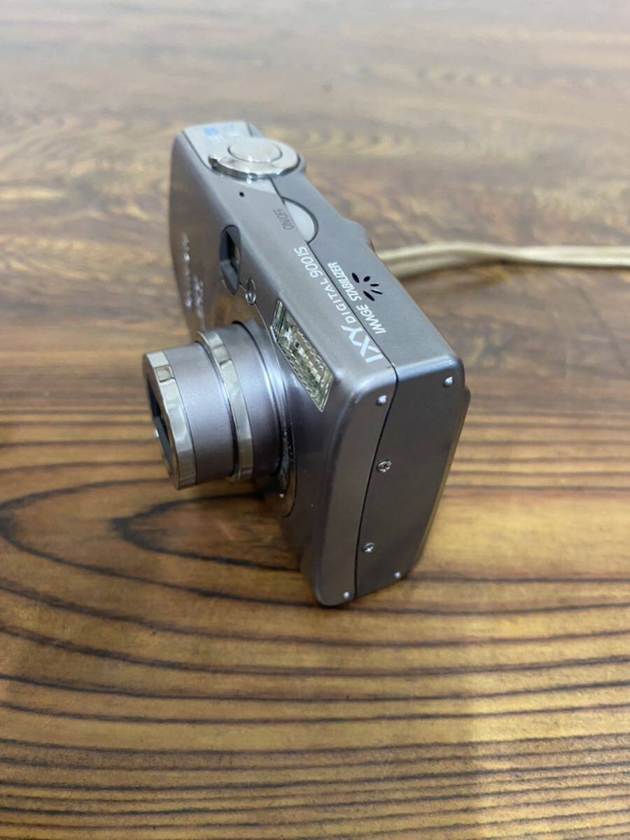 Canon PC1209 キャノン IXY DIGITAL 900IS デジタルコンパクトカメラ デジカメ イクシー 写真 シルバー 通電のみ確認済み レンズエラー有の画像3
