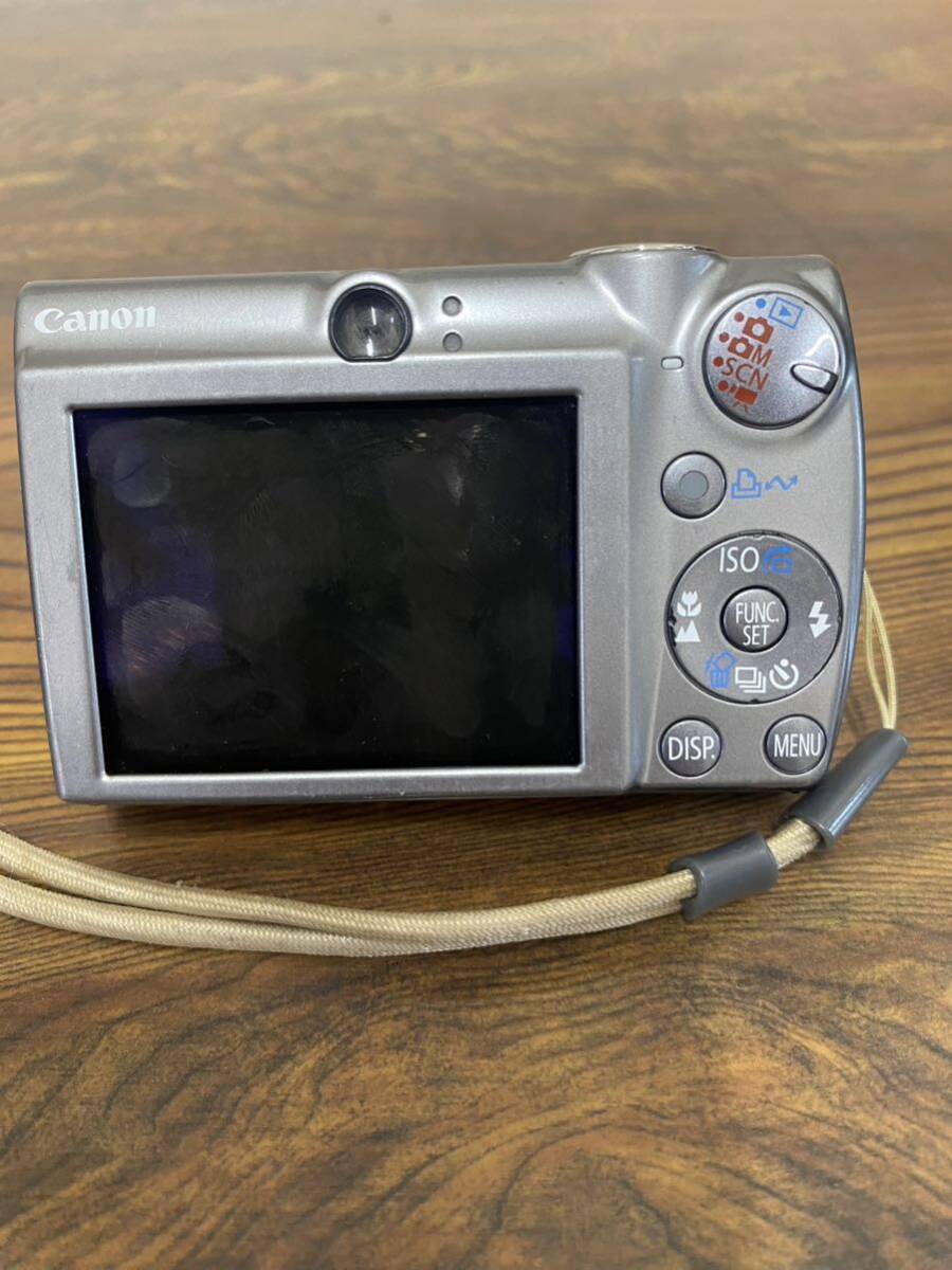 Canon PC1209 キャノン IXY DIGITAL 900IS デジタルコンパクトカメラ デジカメ イクシー 写真 シルバー 通電のみ確認済み レンズエラー有の画像6