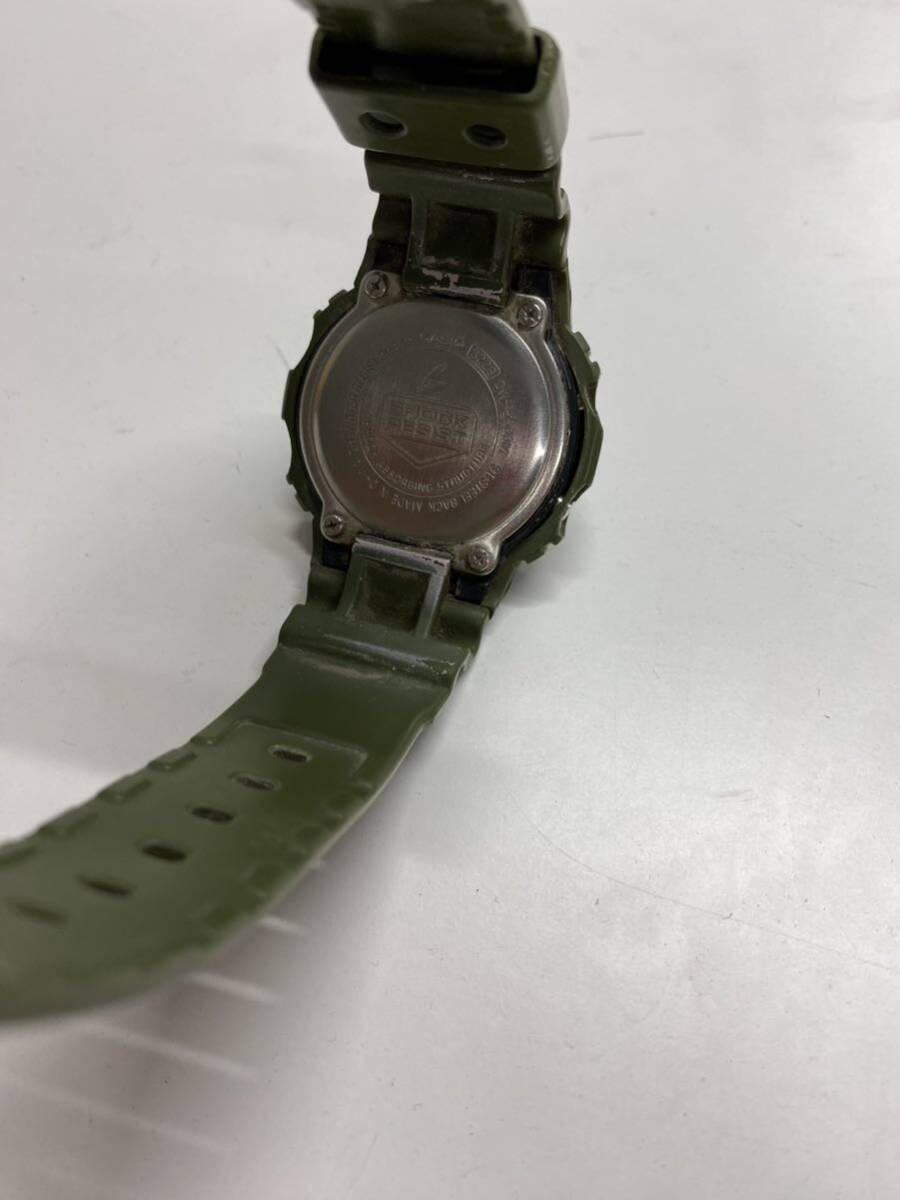 腕時計 CASIO G-SHOCK DW-5600E 3229 PROTECTION ST.STEEL WATER RESIST 20BAR カシオ Gショック 不動品の画像2