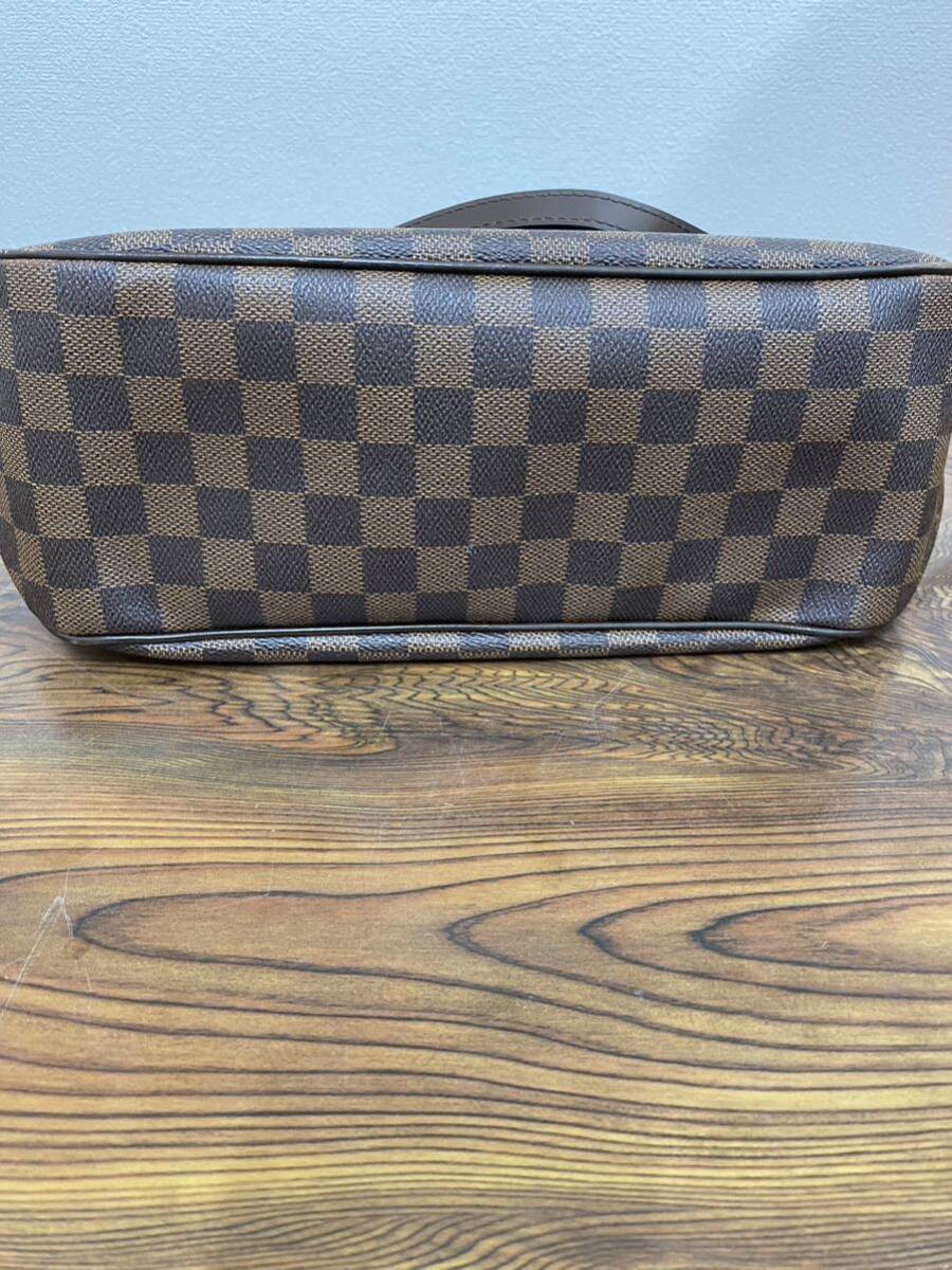 LOUIS VUITTON【ルイ・ヴィトン】 ブザス ローズベリー ダミエ エベヌ ショルダーバッグ レディース【中古】_画像10