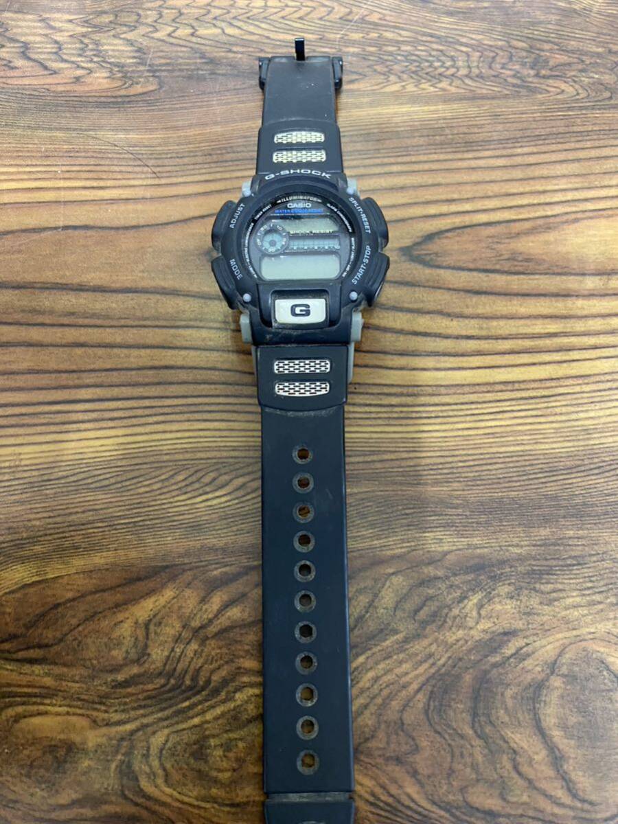 CASIO/カシオG-SHOCK DW-9000 1659 20BAR ブラック デジタル 動作未確認 メンズ腕時計 現状品の画像1