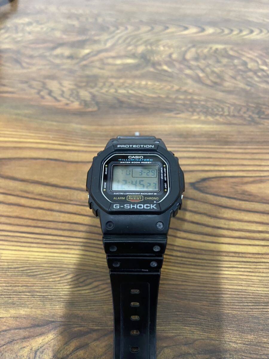 【CASIO】カシオ G-SHOCK DW-5600E 3229 Gショック 腕時計 現状品 動作未確認の画像1