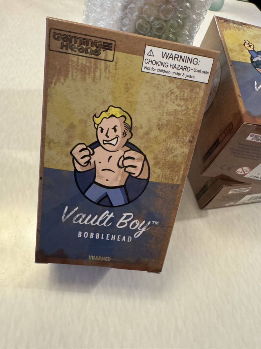 フォールアウト4/ヴォルトボーイ 111 ボブルヘッド 5体　[ゲーミングヘッズ]fallout Vault boy bobblehead Amazon prime Videoボルトボーイ