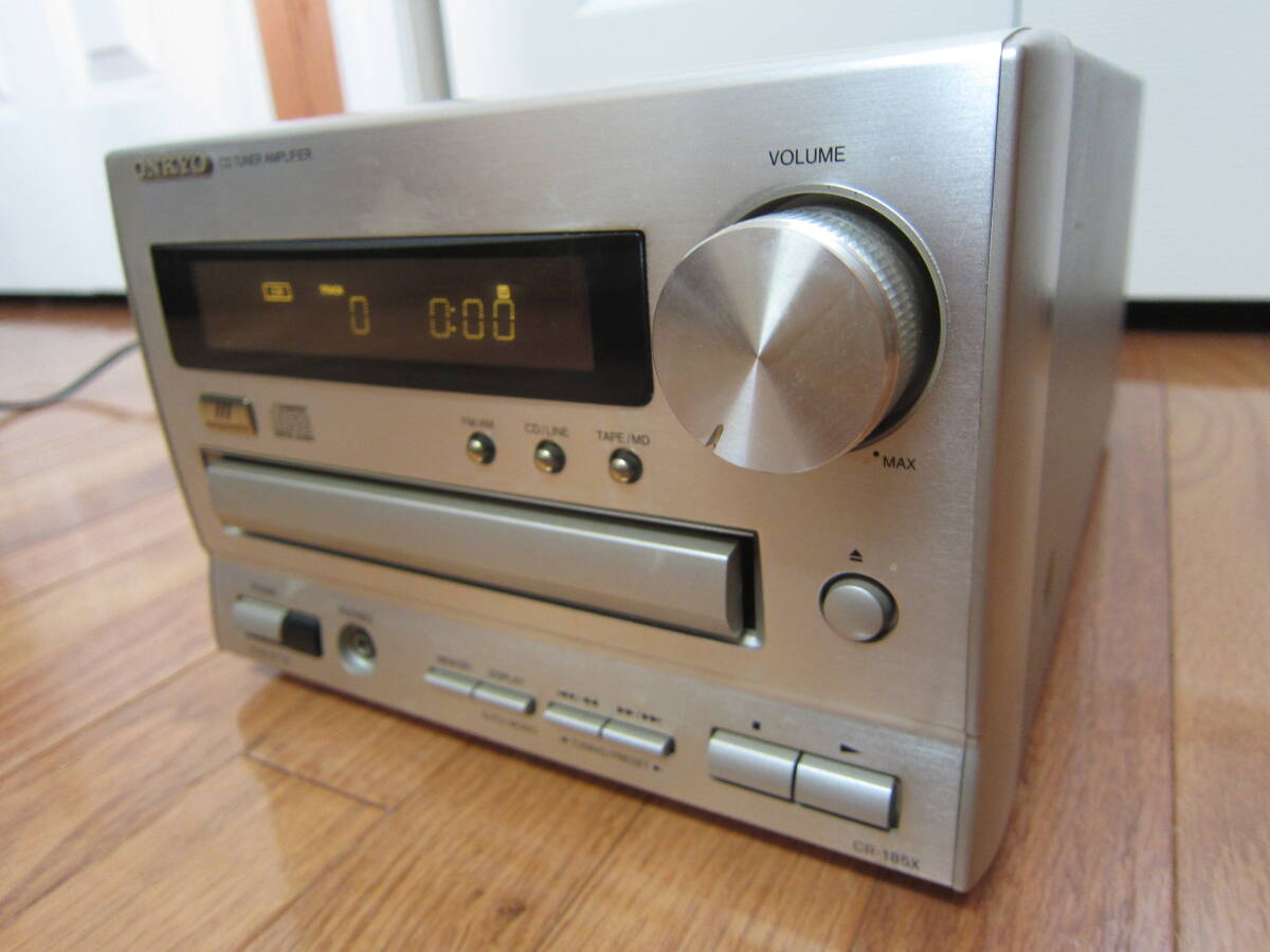 ONKYO   CD  FM/AM  アンプ   CR-185X   未確認品です。の画像3